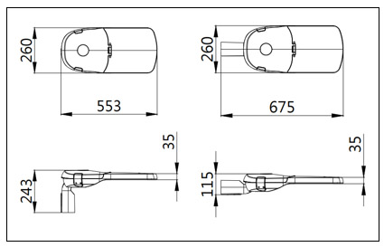 K2 SERIES LED STREET LIGHT