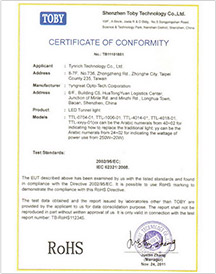 RoHs for led flood light