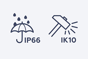 What is IP and IK degree of protection of LED Lighting ?